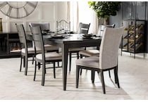 canadel grey inch standard seat height side chair lifestyle image   