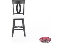 canadel grey  inch counter seat height stool  image   