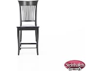 canadel grey  inch counter seat height stool  image   