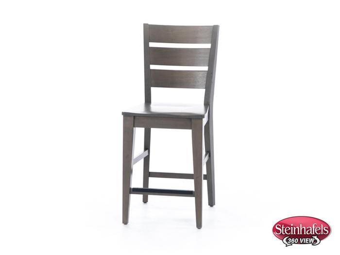 canadel grey  inch counter seat height stool  image   