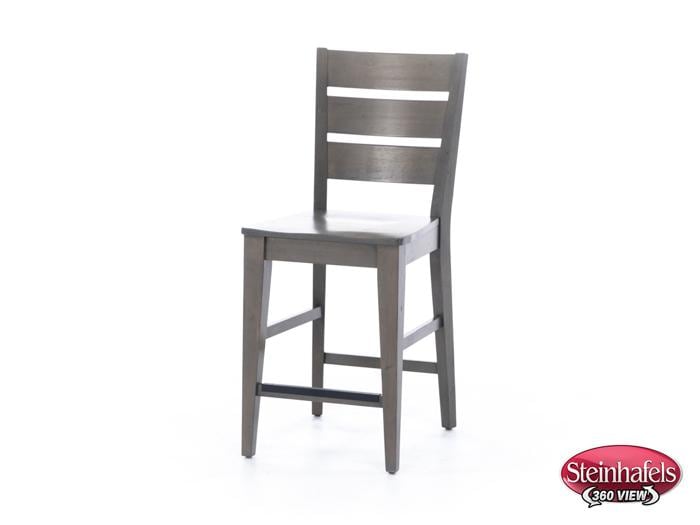 canadel grey  inch counter seat height stool  image   