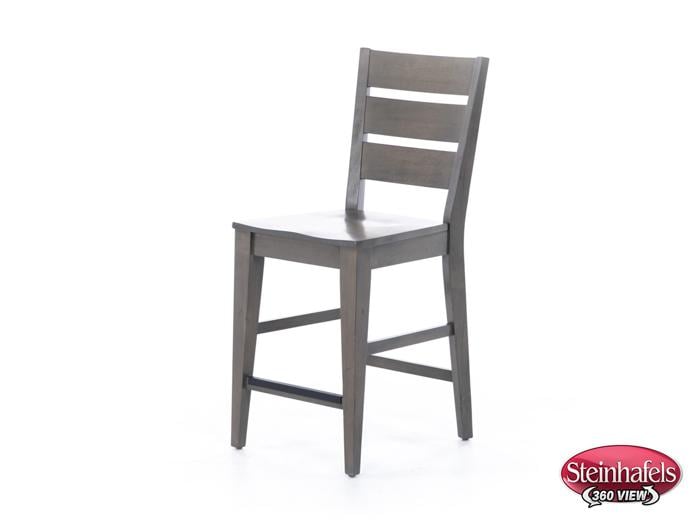 canadel grey  inch counter seat height stool  image   