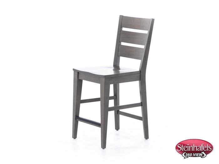 canadel grey  inch counter seat height stool  image   