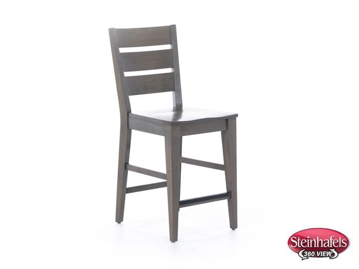 canadel grey  inch counter seat height stool  image   