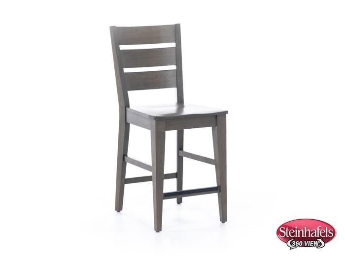 canadel grey  inch counter seat height stool  image   