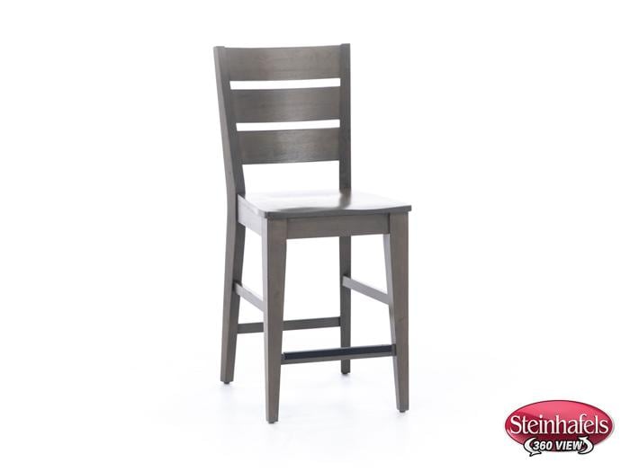 canadel grey  inch counter seat height stool  image   