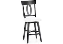 canadel grey  inch counter seat height stool   