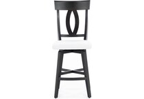canadel grey  inch counter seat height stool   