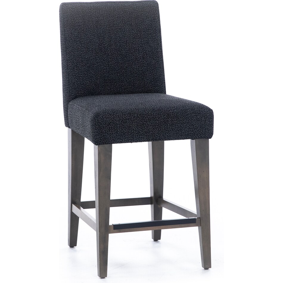 canadel grey  inch counter seat height stool   