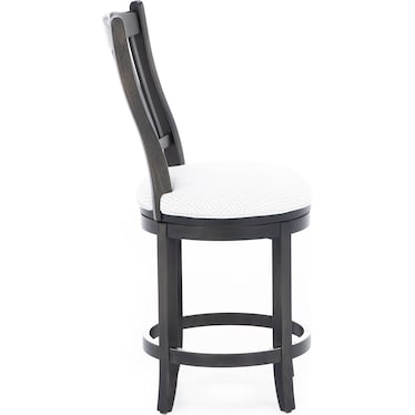 Canadel Core 25.75" Upholstered Seat  Swivel Counter Stool 8232