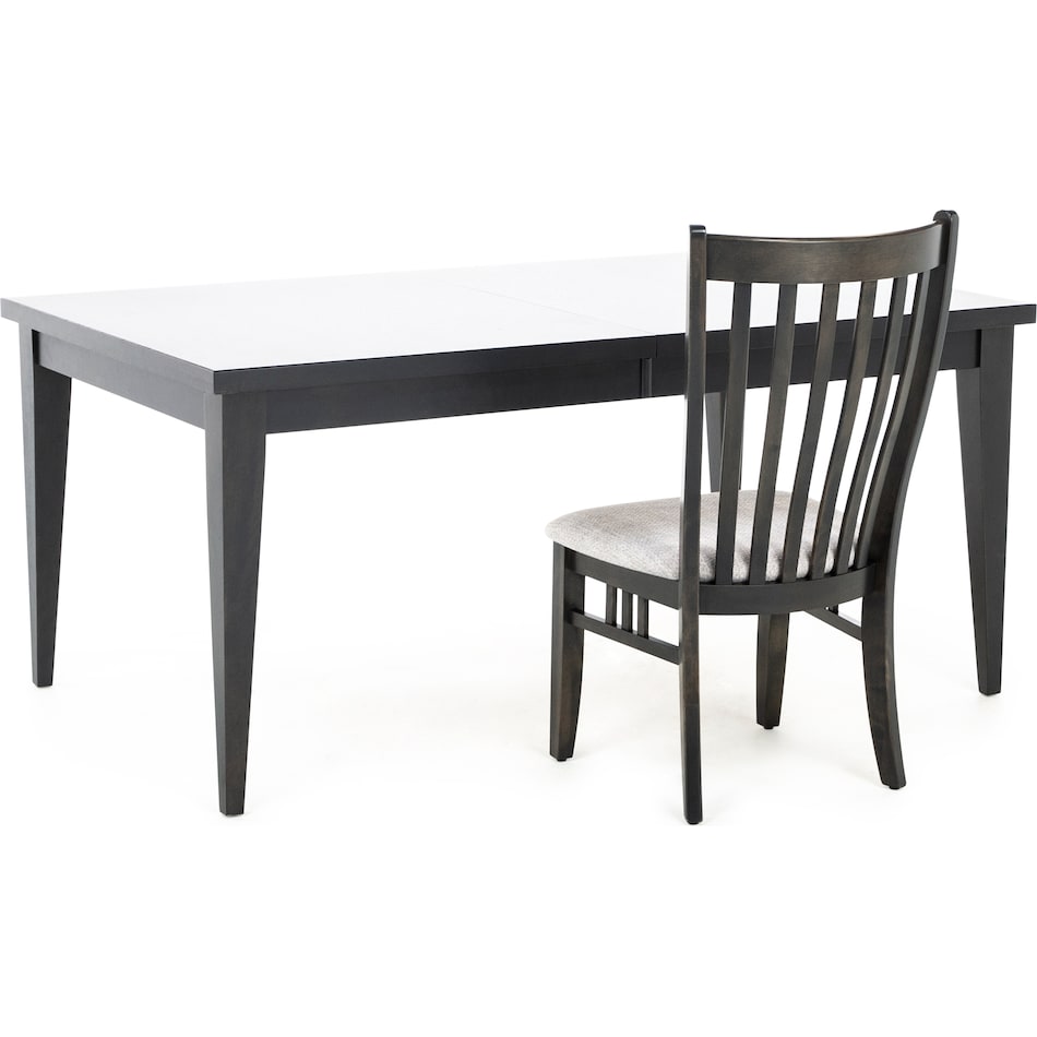 canadel grey inch standard height rectangle   