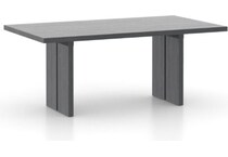 canadel grey inch standard height rectangle pkg  