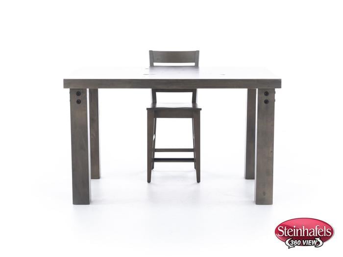 canadel grey inch counter height rectangle  image   