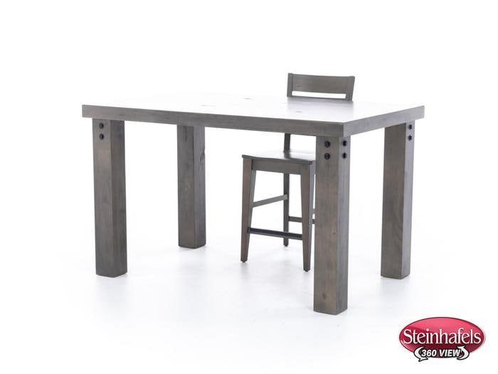 canadel grey inch counter height rectangle  image   