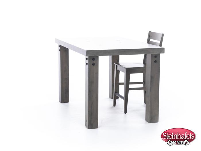 canadel grey inch counter height rectangle  image   