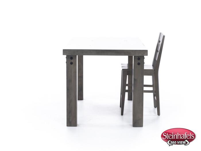 canadel grey inch counter height rectangle  image   