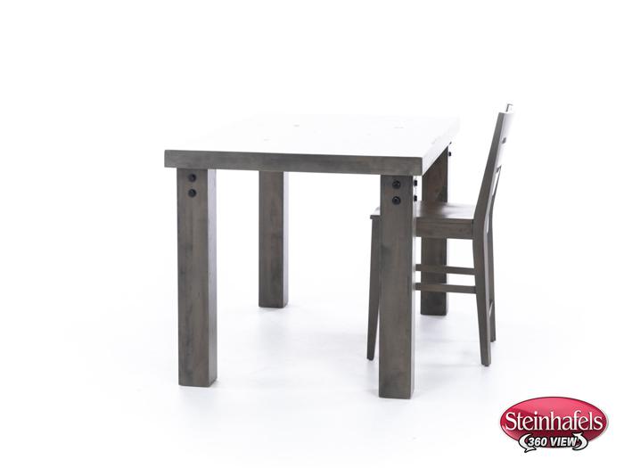 canadel grey inch counter height rectangle  image   