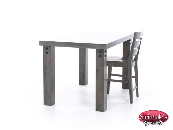 canadel grey inch counter height rectangle  image   