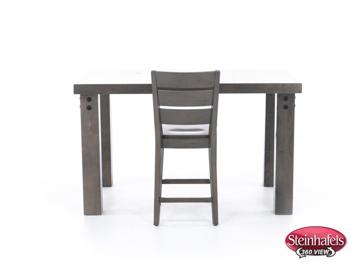 canadel grey inch counter height rectangle  image   