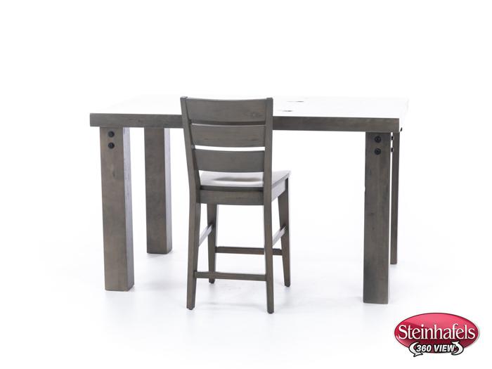 canadel grey inch counter height rectangle  image   