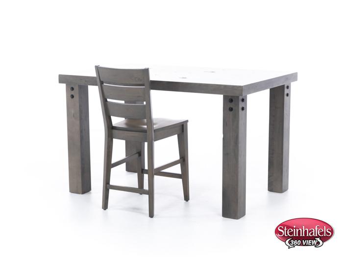canadel grey inch counter height rectangle  image   