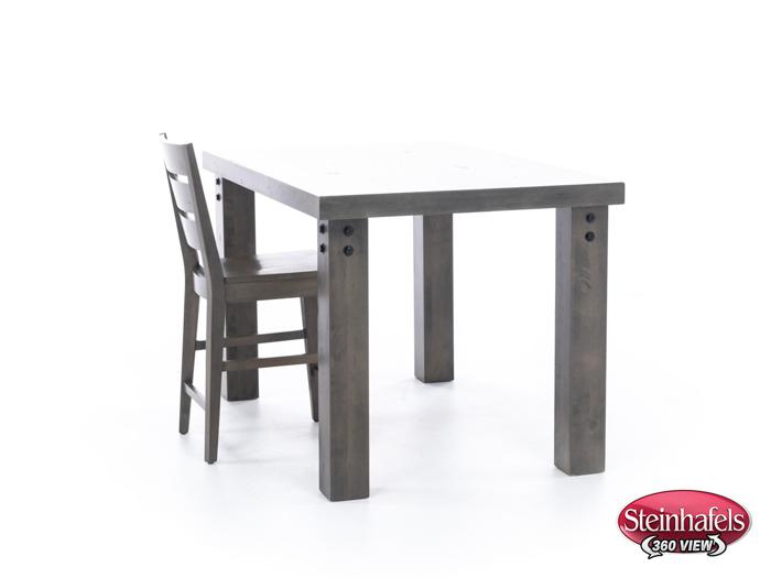 canadel grey inch counter height rectangle  image   