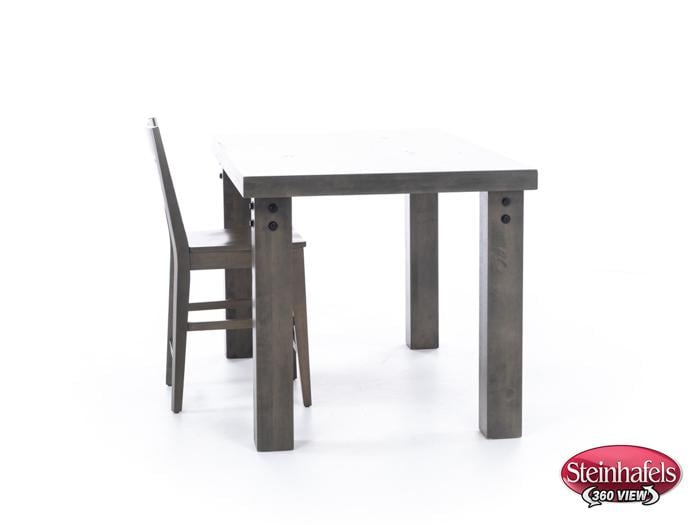 canadel grey inch counter height rectangle  image   