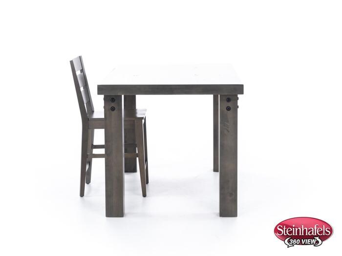 canadel grey inch counter height rectangle  image   
