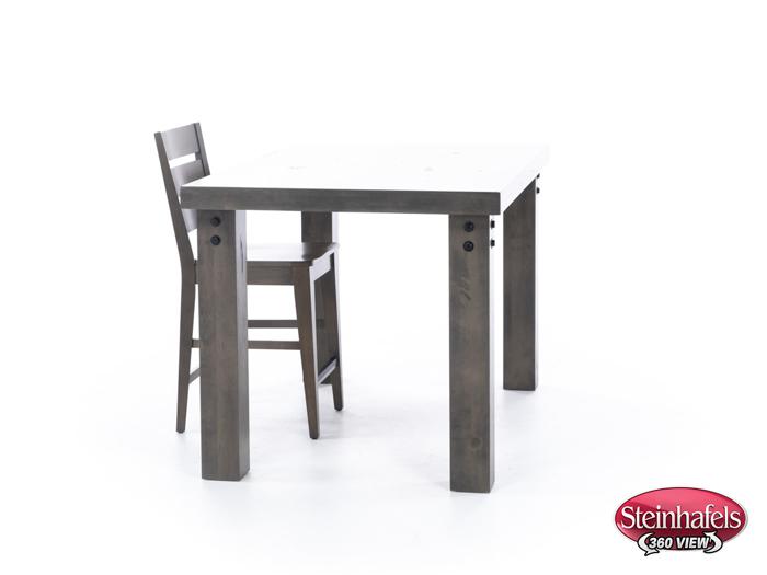 canadel grey inch counter height rectangle  image   