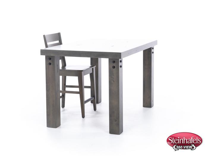 canadel grey inch counter height rectangle  image   