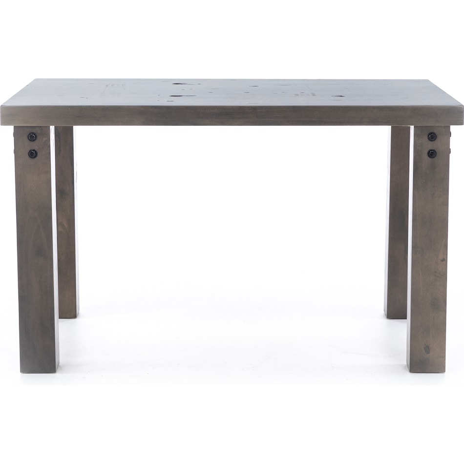 canadel grey inch counter height rectangle   