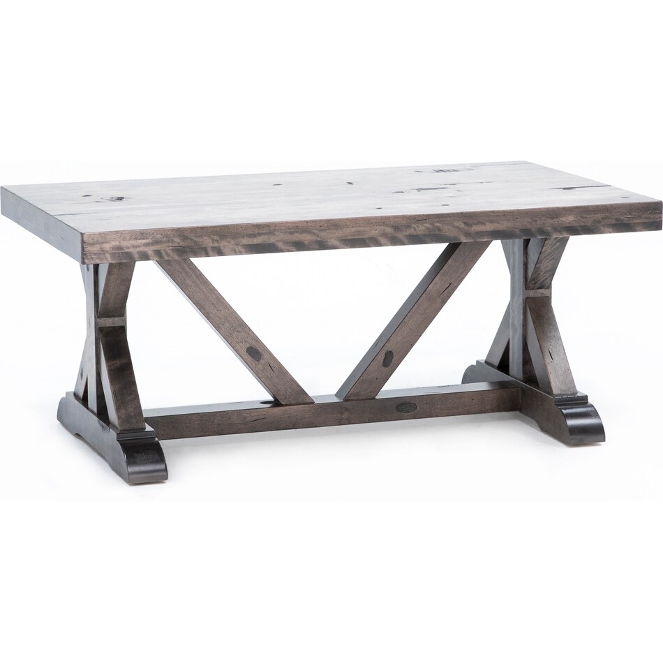 canadel grey cocktail table   