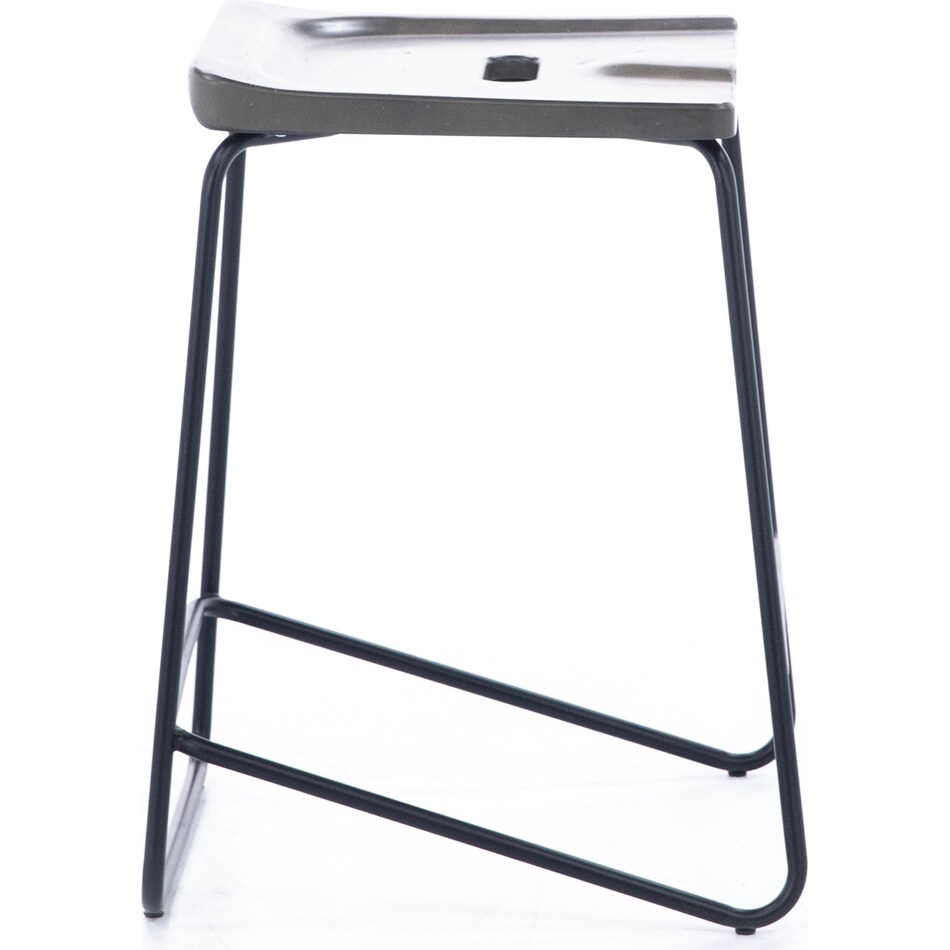 canadel grey counter height stool   