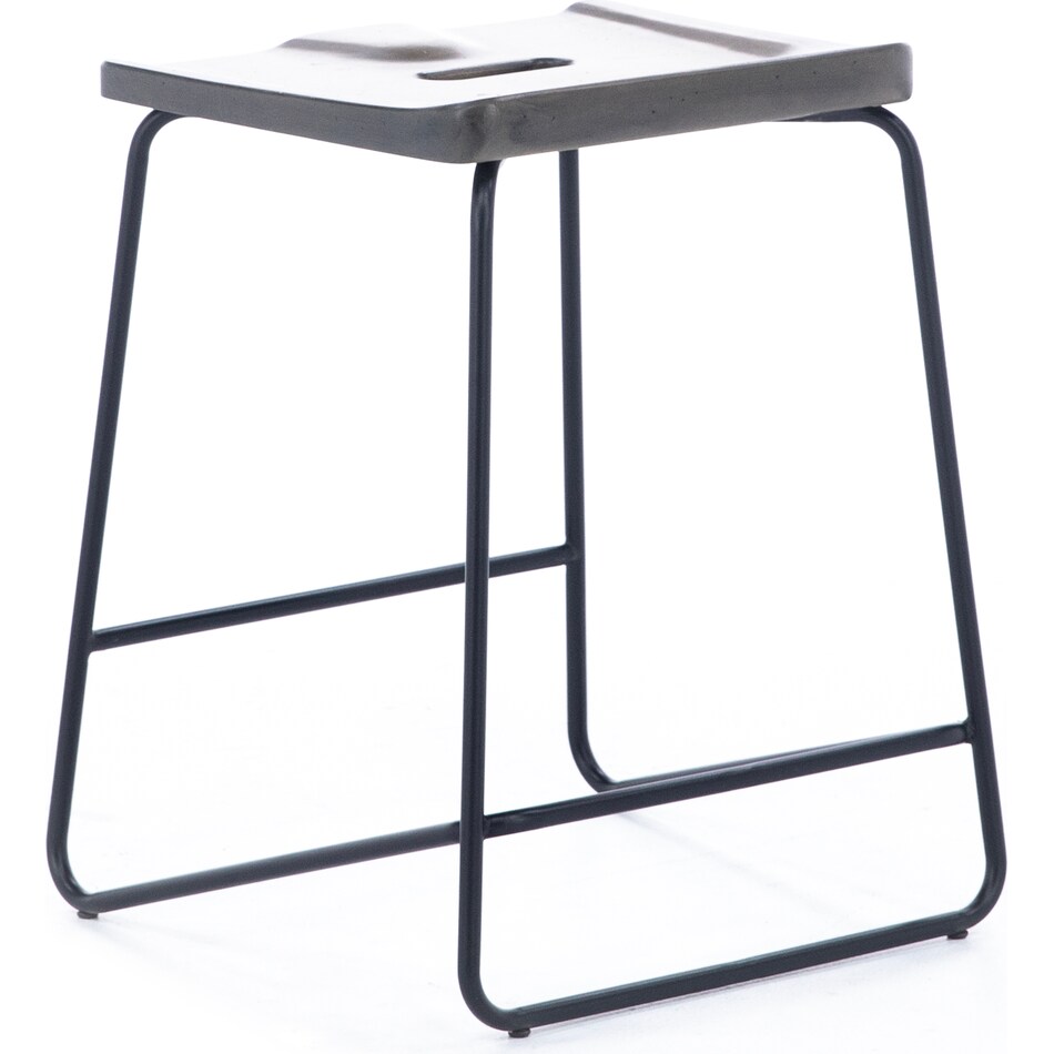 canadel grey counter height stool   