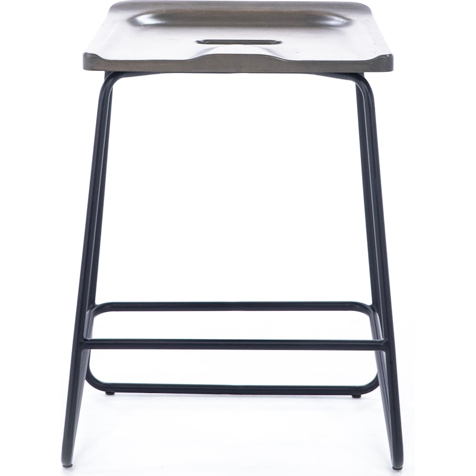 canadel grey counter height stool   