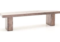 canadel grey standard height bench   
