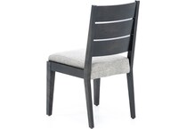 canadel grey standard height side chair   