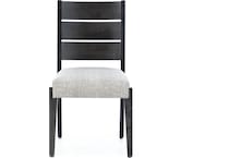 canadel grey standard height side chair   