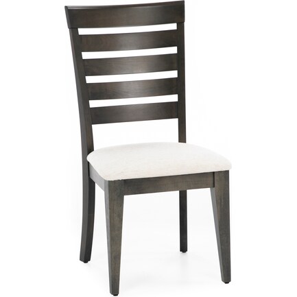 Canadel Gourmet Side Chair 9208 upholstered seat