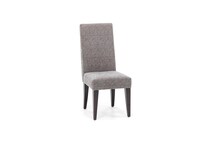 canadel grey standard height side chair   