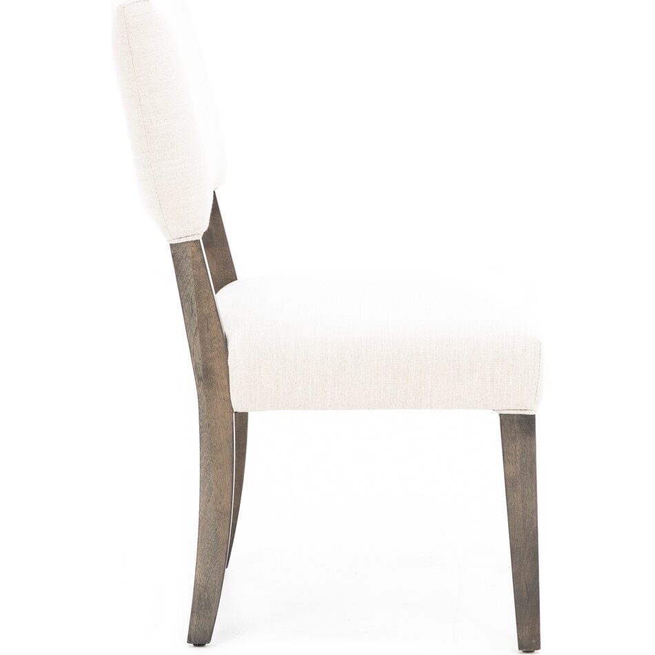 canadel grey standard height side chair   