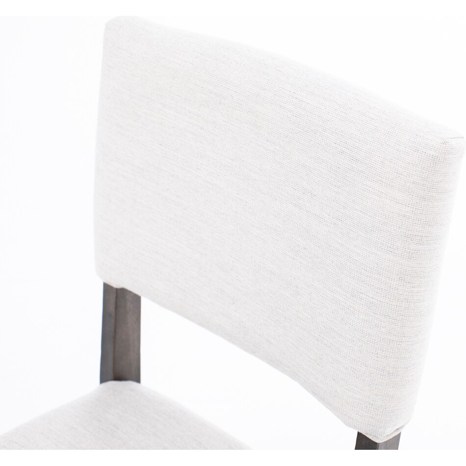 canadel grey standard height side chair   