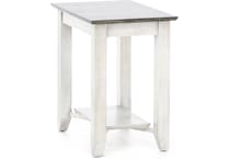 canadel matte chairside table c  