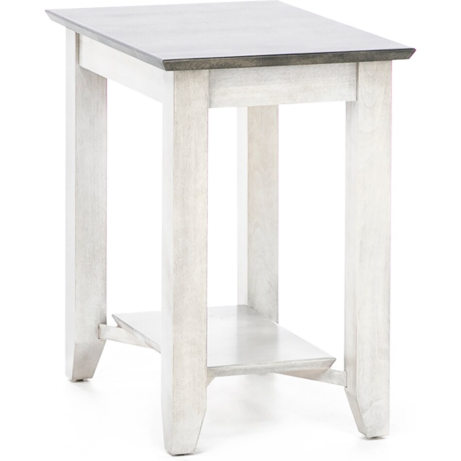 canadel matte chairside table c  