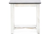 canadel matte chairside table c  