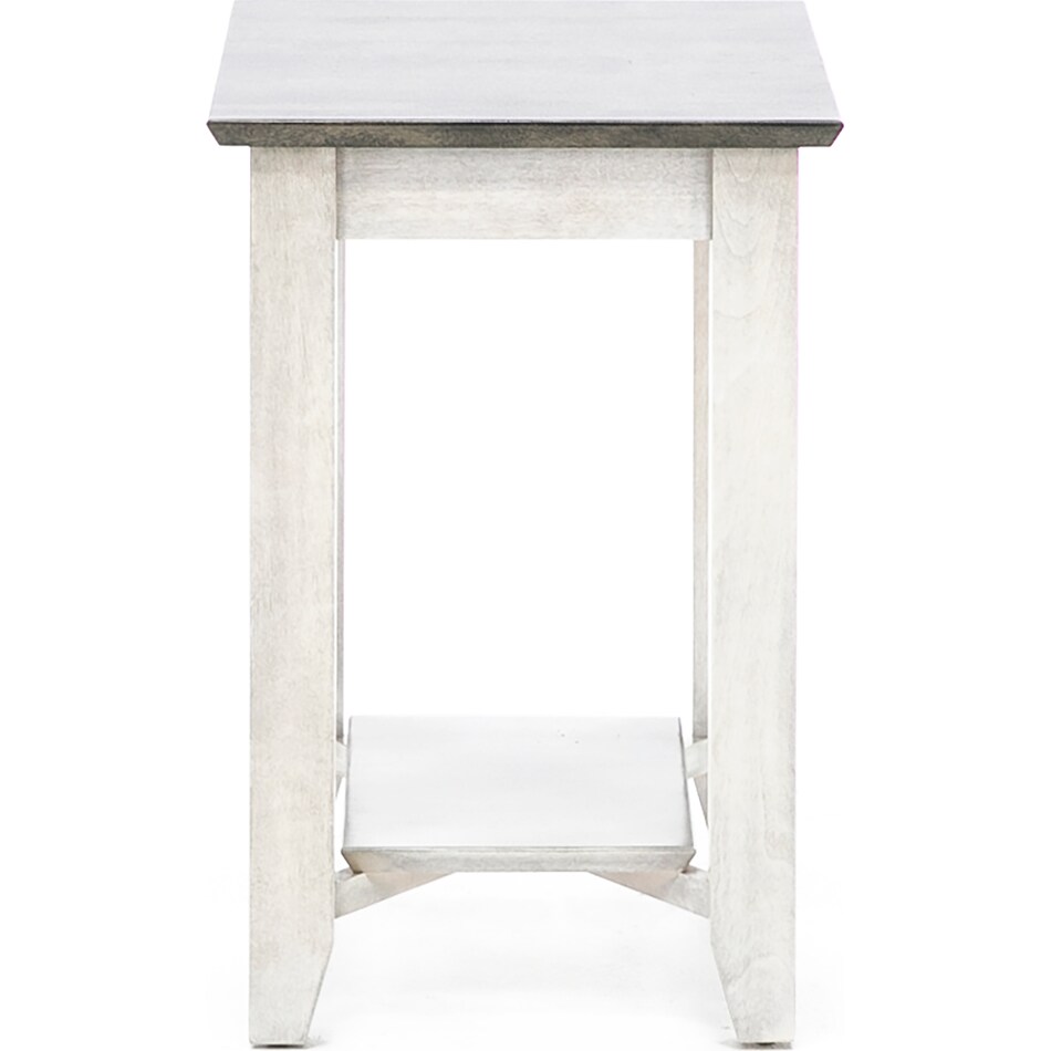 canadel matte chairside table c  