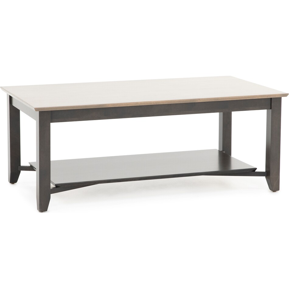 canadel matte cocktail table   