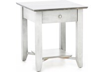 canadel matte end table c  