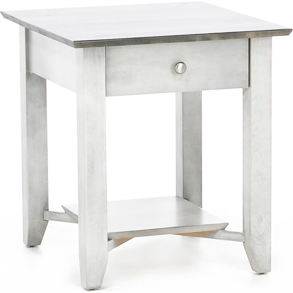 canadel matte end table c  