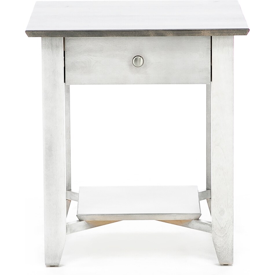canadel matte end table c  